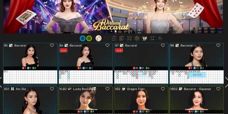 Live টেবিলগুলোর আলাদা বেটিং নিয়ম রয়েছে